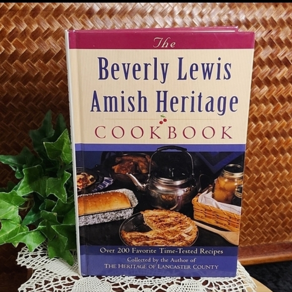 👉AMISH HERITAGE COOKBOOK by BEVERLY LEWIS  ~LIKE NEW!! - Picture 1 of 7
